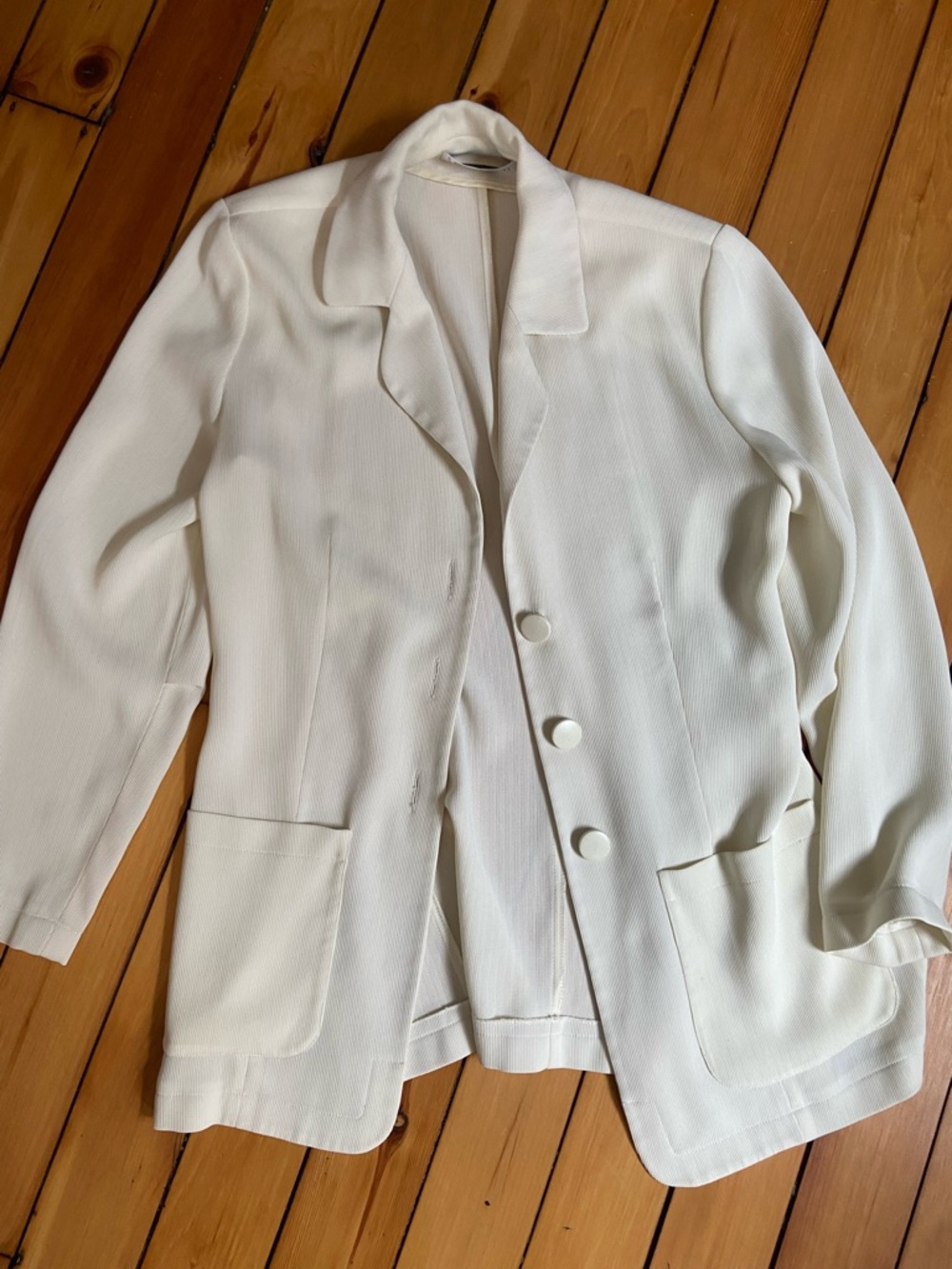 Vintage French cream blazer